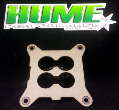 Holley 4 barrel square bore 4150 4160 3.2mm thick base gasket phenolic insulator