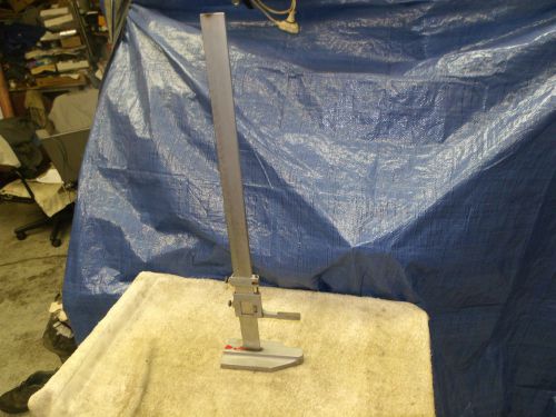 Mcgrath 24&#034; indicator stand height gauge vernier gage lk/ mitutoyo starrett inch