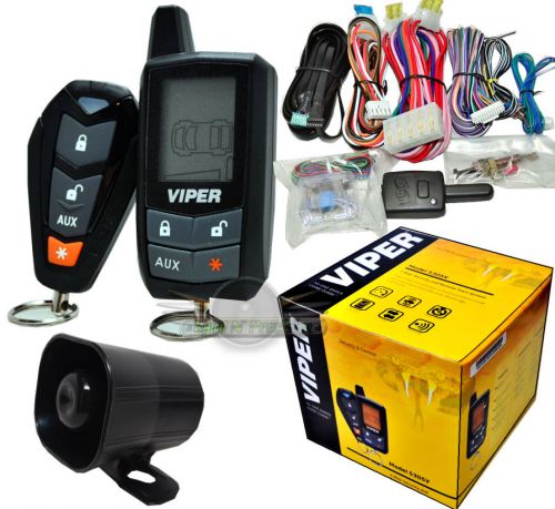 Viper 5305v 2-way car alarm security system and remote start system new 5305