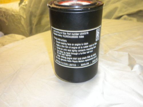 Rolls royce bentley ue45018 oil filter marlow silver shadow corniche camargue