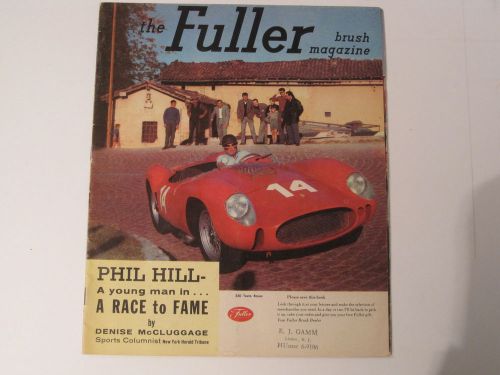 Ferrari &#034; the fuller brush magazine &#034; phil hill 250tr 166 250mm 4.5mm