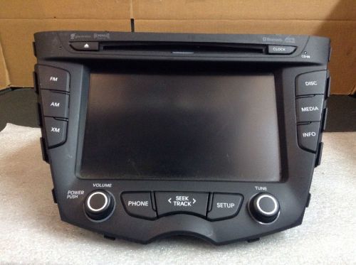 2012 2013 2014 2015 hyundai veloster xm radio cd player screen 96560-2v720 #5