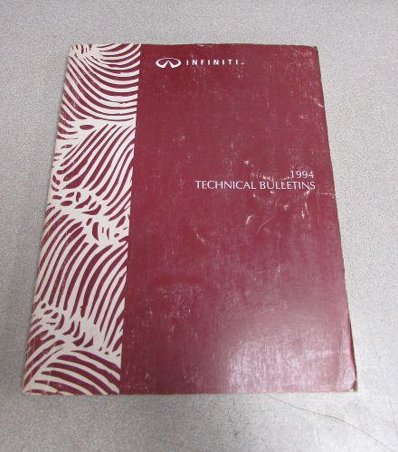 1994 infiniti technical service bulletins repair manual