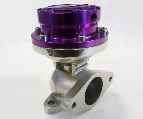 Obx purple al6061 external 2-bolt flange 35mm 38mm wastegate waste gate wg ver2