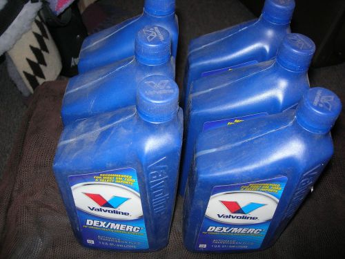 Valvoline vv353 dexron/mercon automatic transmission fluid 6 bottles