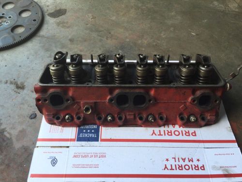 86 corvette chevy sbc 5.7l 350 push rod holes cylinder head