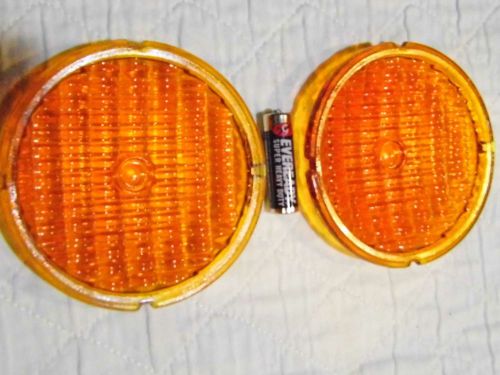 Nos yankee class a glass replacement type 1 turn signal lenses