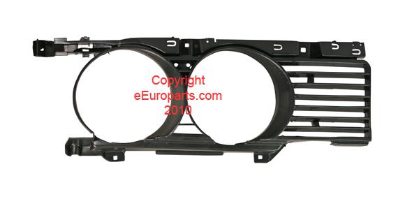 New ez ziegler headlight grille - driver side 54031 bmw oe 51131944137