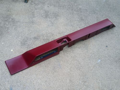 Vintage 1972-1979 lincoln iv,mark v driver side armrest panel in red