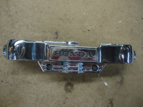 1983 83 honda nighthawk cb 550 cb550 sc front fork emblem reflectors chrome horn