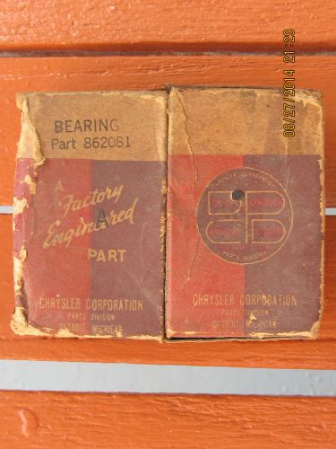 Nos mopar main crankshaft bearing - standard - 1933-1941 plymouth, dodge