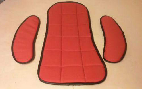 Red go kart seat cover go kart racing chassis  drifttrike universal seat