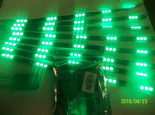 Green x8 led pleasure, bass, pontoon, boats trailers/ dimmer kit &amp; more