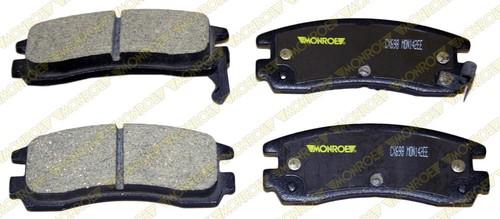 Monroe cx698 brake pad or shoe, rear-monroe ceramics brake pad