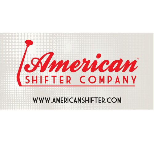 24&#034; x 48&#034; american shifter company logo color banner