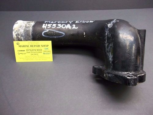 Mercury 45530a2 exhaust elbow assy j-tube elbow nla 1967-78 from freshwater boat