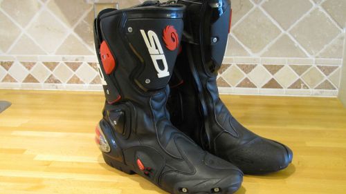 Sidi vertigo motorcycle race boots  eu 44--us 9.5