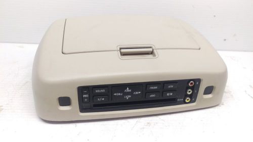 Ford freestar monterey overhead dvd player unit 7 lcd screen tan oem 04 05 06 07