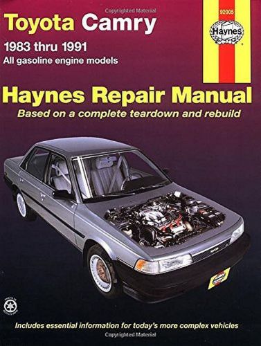 Toyota camry service shop manual 1991 1990 1989 1988 1987 1986 1985 1984 1983  &gt;