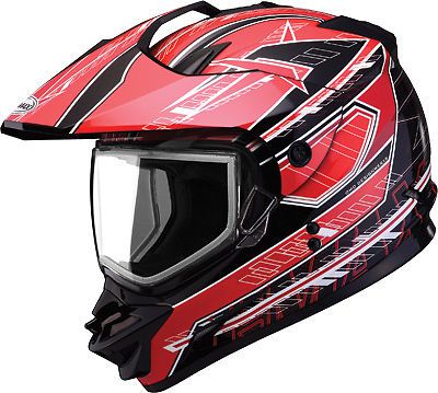 Gmax g2112208 tc-1 gm11s snow sport helmet nova graphics 2xl black/red