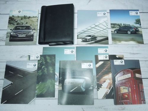 2008 bmw 3 series sedan / wagon 323i 328i 328xi 335i 335xi owners manual set