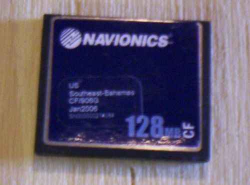 Navionics us southeast-bahamas cf/906g jan 2006 compact flash