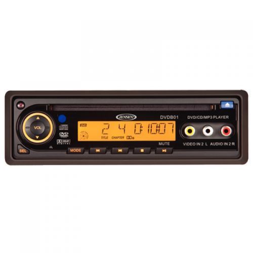 Jensen #dvdb01 - cd/dvd/mp3/wma player 12v - din mount