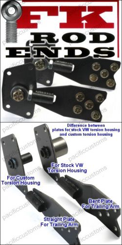 Spring plate conversion kit for custom torsion housings