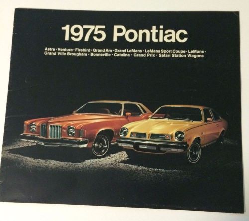 1975 pontiac catalog -- item no. c-2