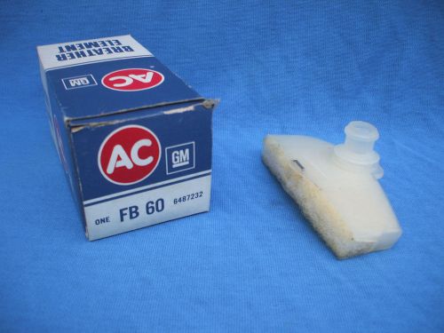 Nos ford  breather element ac delco fb 60,mustang,lincoln,mercury 1971-1986,usa