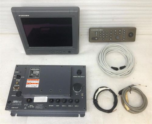 Furuno navnet vx2 rpu 015 chartplotter radar black box w/ keyboard &amp; 12&#034; monitor