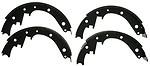 Wagner pab10dr brake shoe set, rear