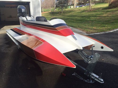 Original boat plans: dillon laker sc12 racing/recreational tunnel boat 40-60 hp