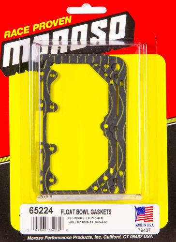 Moroso reusable fuel bowl gaskets 4150/4160  p/n 65224