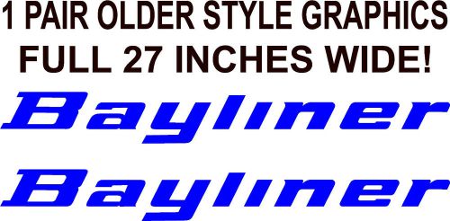 Bayliner boat decals - 1 pair of older style graphics,decals, stickers