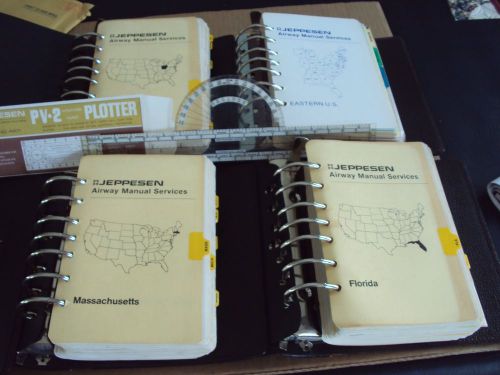 Jeppesen airway manual set, eastern u.s. 1980&#039;s