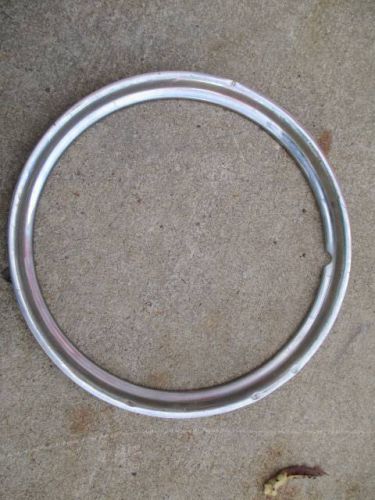 Mopar 15&#034; inch outer wheel trim ring beauty ring dodge plymouth ford chevy