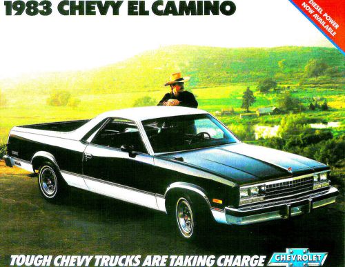 1983 chevy el camino brochure -el camino ss-royal knight-conquista-el camino