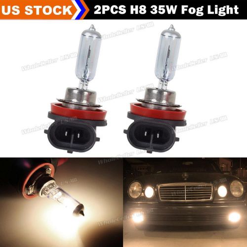 2x1800lm h8 fog driving light 35w halogen 8000k white for infiniti 2005-2013