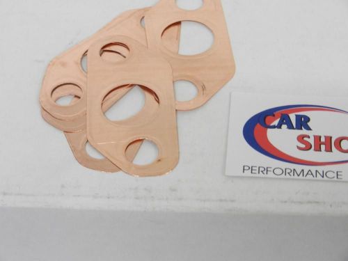 Dead soft copper oil pump mounting gaskets 5 pack pontiac v8