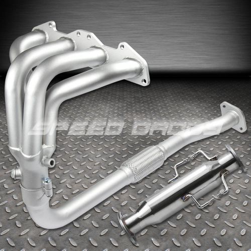 Ceramic coated header+test pipe cat converter for 2g eclipse/talon/avenger 2.0