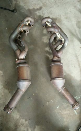 2011-2014 ford 5.0 mustang oem catalytic converters with headers