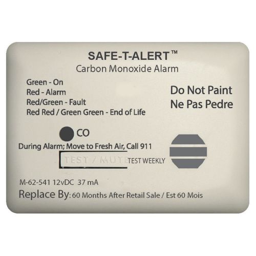 Safe-t-alert 62 series carbon monoxide alarm w/relay 12v # 62-541-marine-rly-nc