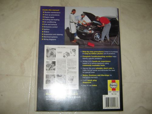 2 haynes repair manuals honda civic 1984-1991 toyota corolla geo prizm 1993-96