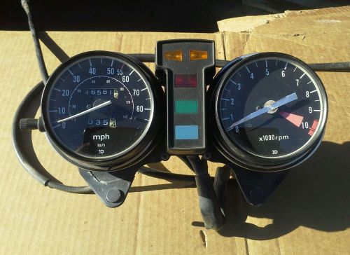 Honda cb650 cb 650 gauges speedometer tachometer speedo tach 1980 cb900 900