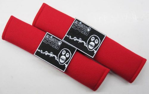 2 pcs car seat belt seatbelt shoulder pads cover the mighty boosh face r