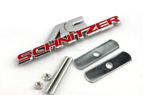 Schnitzer emblem 3d decal car badge metal logo for bmw ac schnitzer new