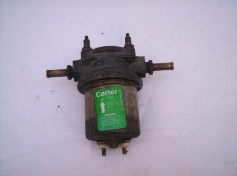 Carter electric fuel pump not for aircraft