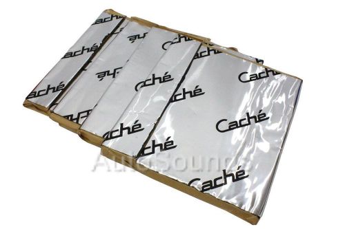 Cache cdm door mat 12 sq ft dead shield sound dampening mat four 12&#034; x 36&#034; sheet