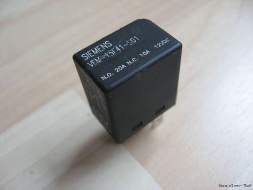 Siemens tyco p&amp;b automotive relay 12v 20/10a vfm-15f41-s01 vfm15f41s01 #m146g